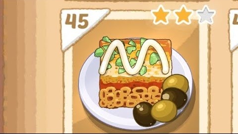 Hướng dẫn giải Cookingdom Cấp độ 45 Pastitsio
