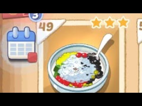 Solution du niveau 49 Soupe sucrée aux haricots de Cookingdom