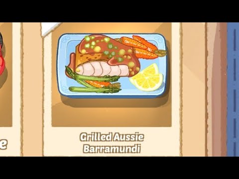 Cookingdom Level 51 Grilled Aussie Barramundi Solution Walkthrough